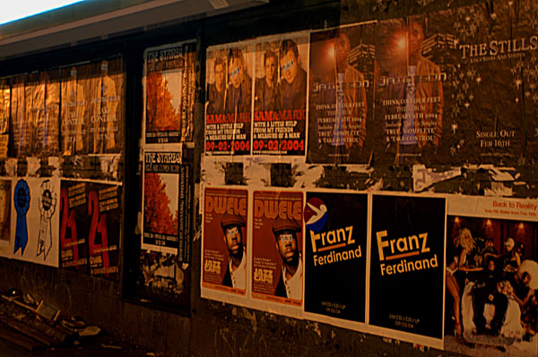 Pubblicit� - Fotografia di Londra