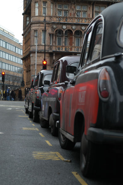 Taxi - Fotografia di Londra
