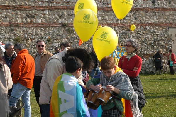 Manifestazione No Dal Molin - Fotografia 8 - Vicenza 17 febbraio 2007