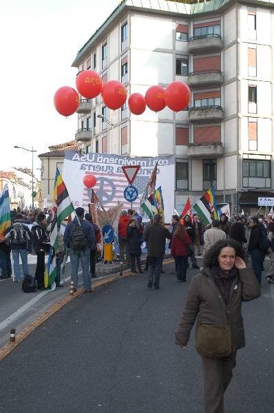 Manifestazione No Dal Molin - Fotografia 49 - Vicenza 17 febbraio 2007