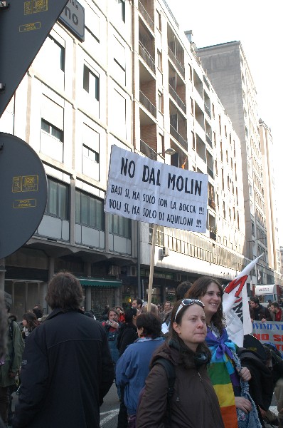 Manifestazione No Dal Molin - Fotografia 51 - Vicenza 17 febbraio 2007