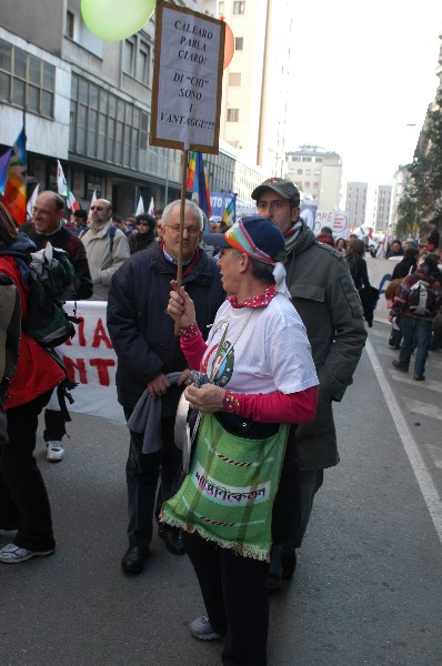 Manifestazione No Dal Molin - Fotografia 57 - Vicenza 17 febbraio 2007