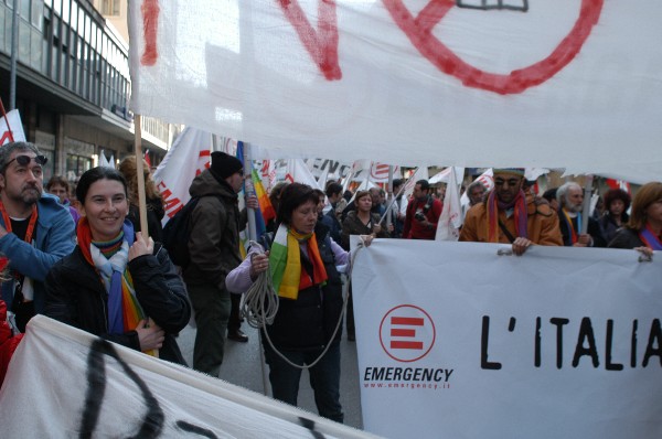 Manifestazione No Dal Molin - Fotografia 63 - Vicenza 17 febbraio 2007