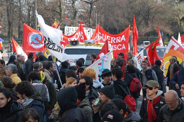 Manifestazione No Dal Molin - Fotografia 82 - Vicenza 17 febbraio 2007