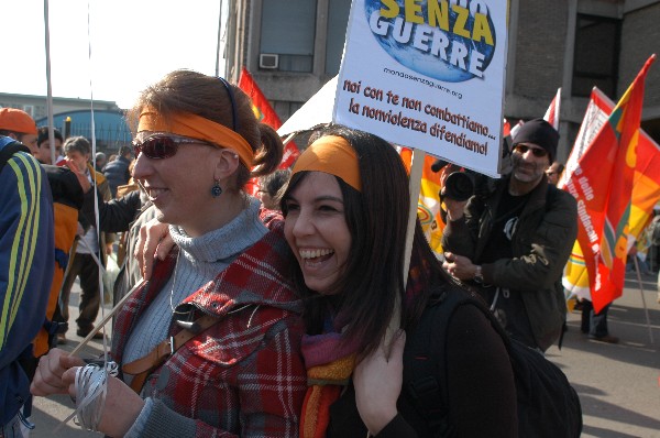 Manifestazione No Dal Molin - Fotografia 96 - Vicenza 17 febbraio 2007