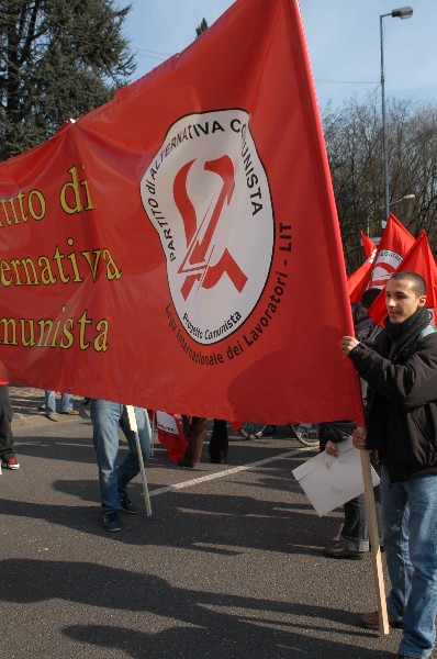 Manifestazione No Dal Molin - Fotografia 107 - Vicenza 17 febbraio 2007