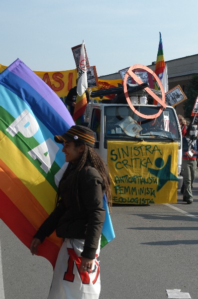 Manifestazione No Dal Molin - Fotografia 124 - Vicenza 17 febbraio 2007