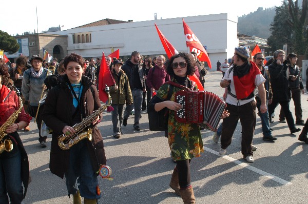 Manifestazione No Dal Molin - Fotografia 143 - Vicenza 17 febbraio 2007