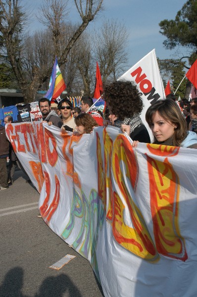 Manifestazione No Dal Molin - Fotografia 147 - Vicenza 17 febbraio 2007