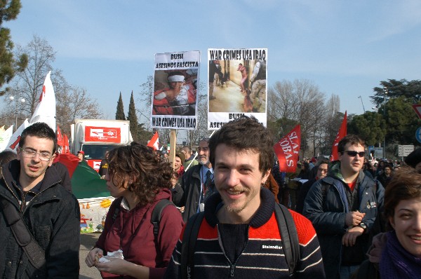 Manifestazione No Dal Molin - Fotografia 152 - Vicenza 17 febbraio 2007