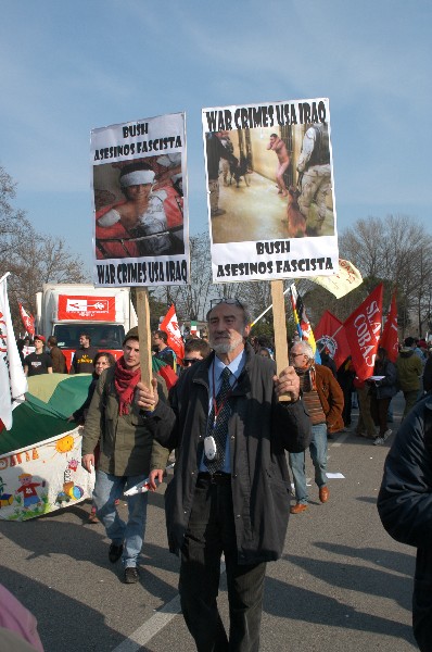 Manifestazione No Dal Molin - Fotografia 153 - Vicenza 17 febbraio 2007