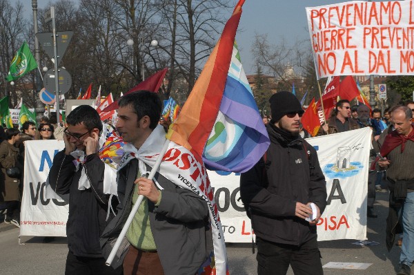 Manifestazione No Dal Molin - Fotografia 159 - Vicenza 17 febbraio 2007