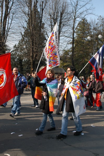 Manifestazione No Dal Molin - Fotografia 167 - Vicenza 17 febbraio 2007