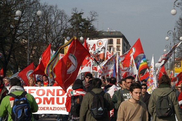Manifestazione No Dal Molin - Fotografia 168 - Vicenza 17 febbraio 2007