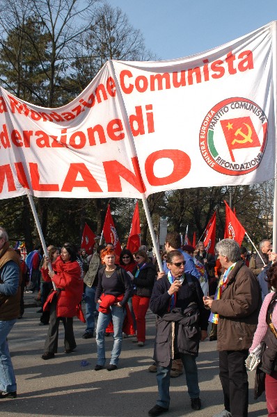 Manifestazione No Dal Molin - Fotografia 173 - Vicenza 17 febbraio 2007