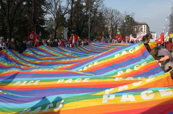 Manifestazione No Dal Molin - Fotografia 177 - Vicenza 17 febbraio 2007