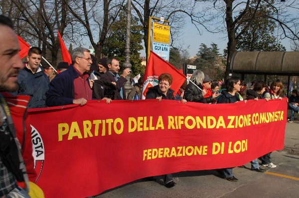 Manifestazione No Dal Molin - Fotografia 184 - Vicenza 17 febbraio 2007