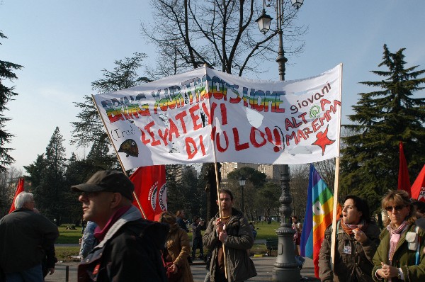 Manifestazione No Dal Molin - Fotografia 191 - Vicenza 17 febbraio 2007