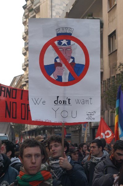 Manifestazione No Dal Molin - Fotografia 197 - Vicenza 17 febbraio 2007