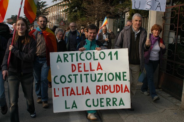 Manifestazione No Dal Molin - Fotografia 294 - Vicenza 17 febbraio 2007