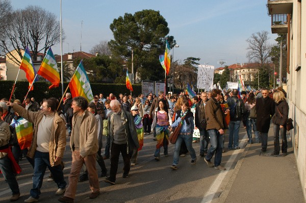 Manifestazione No Dal Molin - Fotografia 296 - Vicenza 17 febbraio 2007