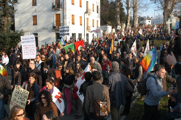 Manifestazione No Dal Molin - Fotografia 309 - Vicenza 17 febbraio 2007