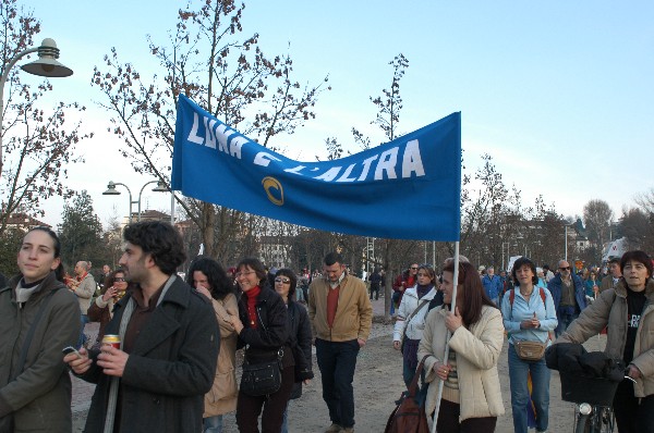 Manifestazione No Dal Molin - Fotografia 317 - Vicenza 17 febbraio 2007