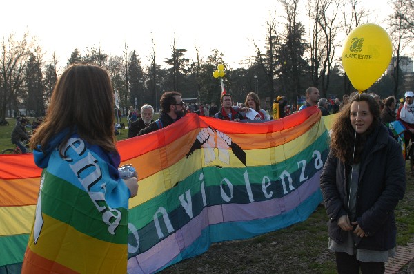 Manifestazione No Dal Molin - Fotografia 327 - Vicenza 17 febbraio 2007