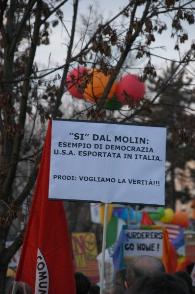 Manifestazione No Dal Molin - Fotografia 365 - Vicenza 17 febbraio 2007