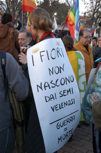 Manifestazione No Dal Molin - Fotografia 366 - Vicenza 17 febbraio 2007