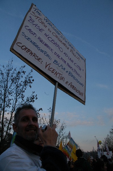 Manifestazione No Dal Molin - Fotografia 368 - Vicenza 17 febbraio 2007