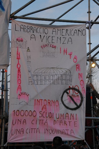 Manifestazione No Dal Molin - Fotografia 372 - Vicenza 17 febbraio 2007