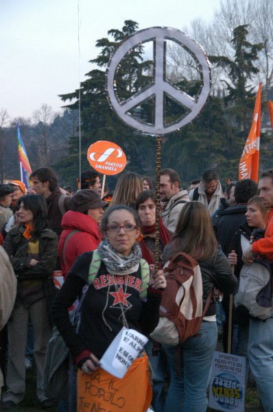 Manifestazione No Dal Molin - Fotografia 376 - Vicenza 17 febbraio 2007