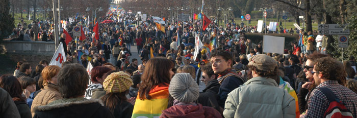 Manifestazione No Dal Molin di Vicenza del 17 febbraio 2007