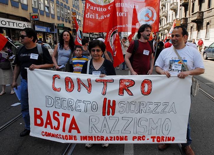Fotografia - Contro decreto in-sicurezza