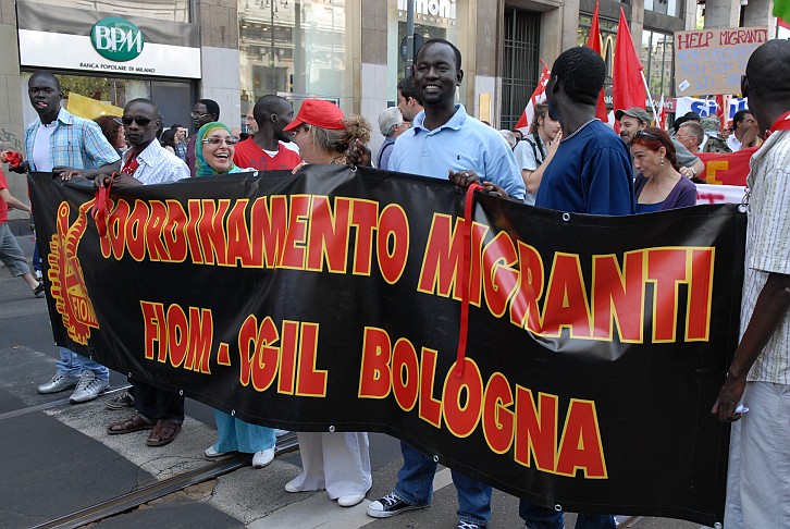 Fotografia - Coordinamento migranti Fiom Cgil Bologna