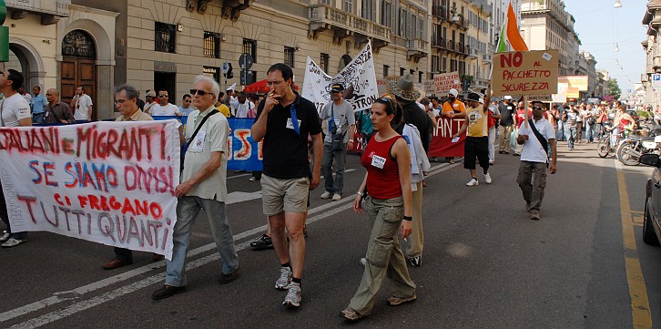 Fotografia - Italiani e migranti