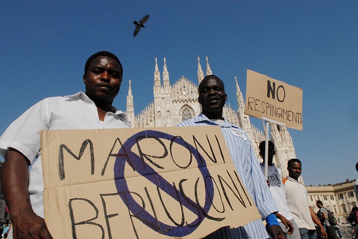 Fotografia - Maroni Berlusconi