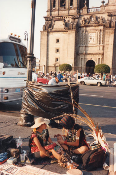 In piazza - Fotografia del Messico