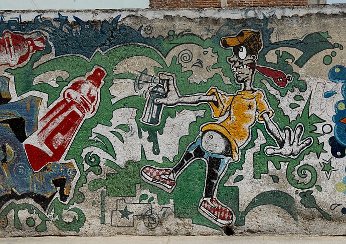 Spray :: La Esquina - Murales Holguin Cuba