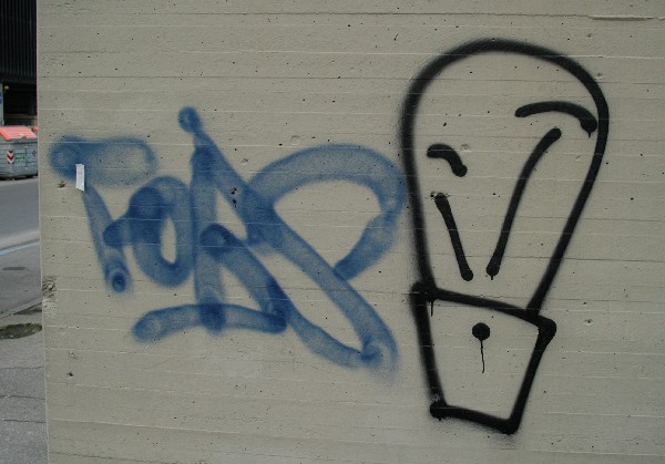 Lampadina :: Murales