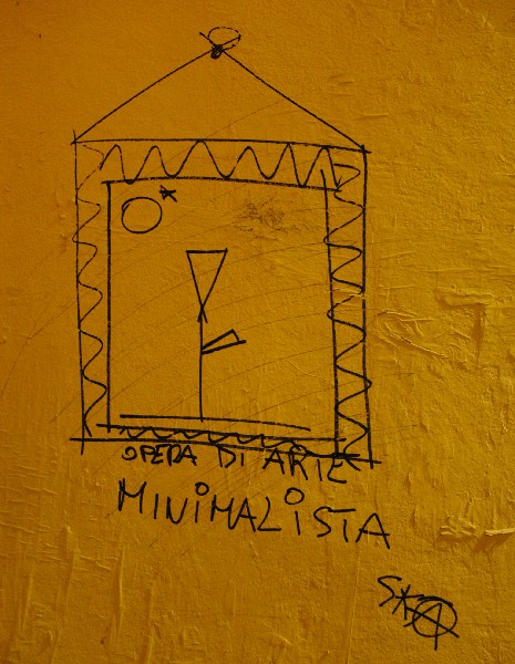 Opera Minimalista - Murales di Bologna