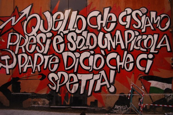 Quello che ci siamo presi :: Murales