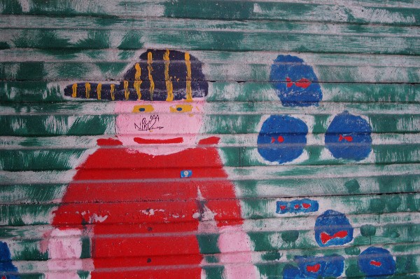 Ragazzo con berretto :: Murales