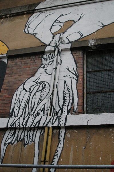 Seppia umana - Murales di Bologna