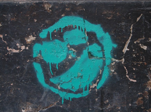 Smile deforme verde :: Murales