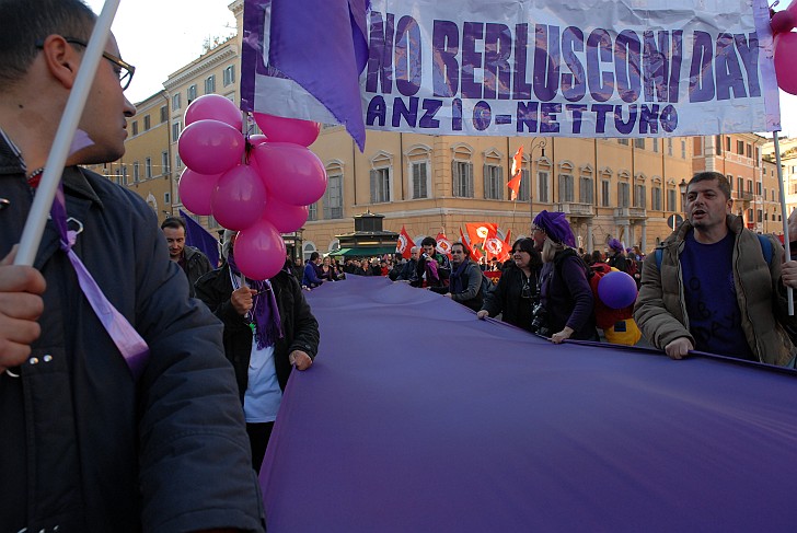 Anzio Nettuno - Fotografia del No Berlusconi Day