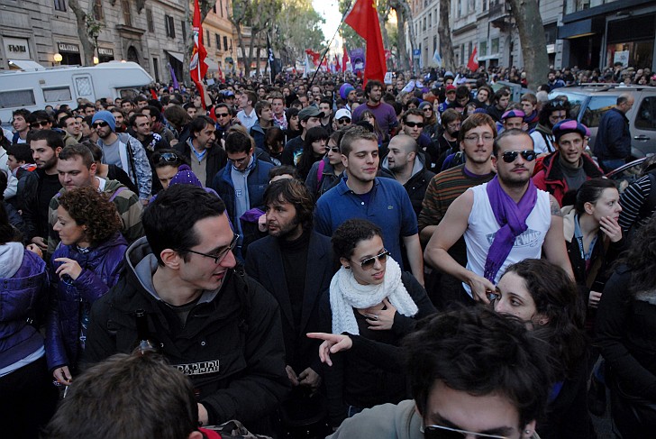 People - Fotografia del No Berlusconi Day