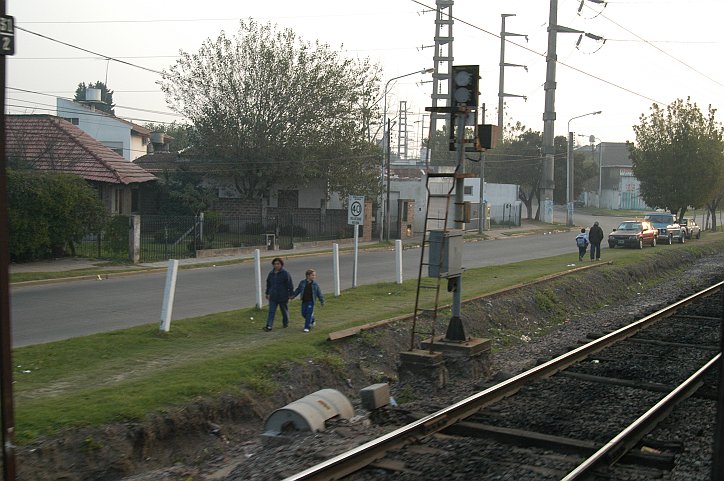 Camminando lungo la via