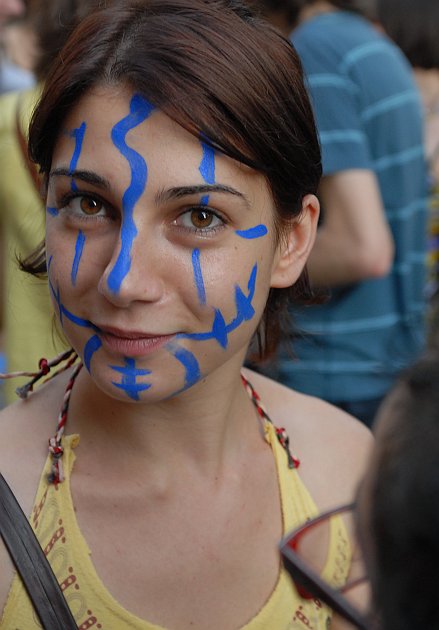 Strisce in blu :: Par Tòt Parata - Partòt